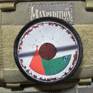 Death Star Countdown Targeting Computer Morale Patch Tactical USA Morale Patch- Hook and loop Patch 3" Circle Made in the USA!