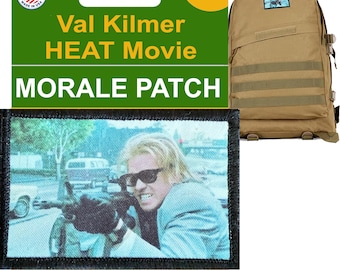 HEAT Movie Morale Patch: Val Kilmer M4 - Tactical Hook and Loop Patch
