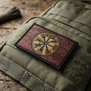 Morale Patch, Viking Protection Rune 2x3 Inch Hook and Loop