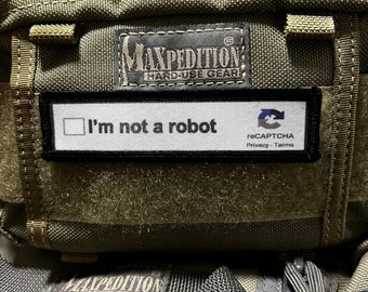 1x4 I’m Not a Robot Morale Patch 1x4 » Fabriqué aux États-Unis!