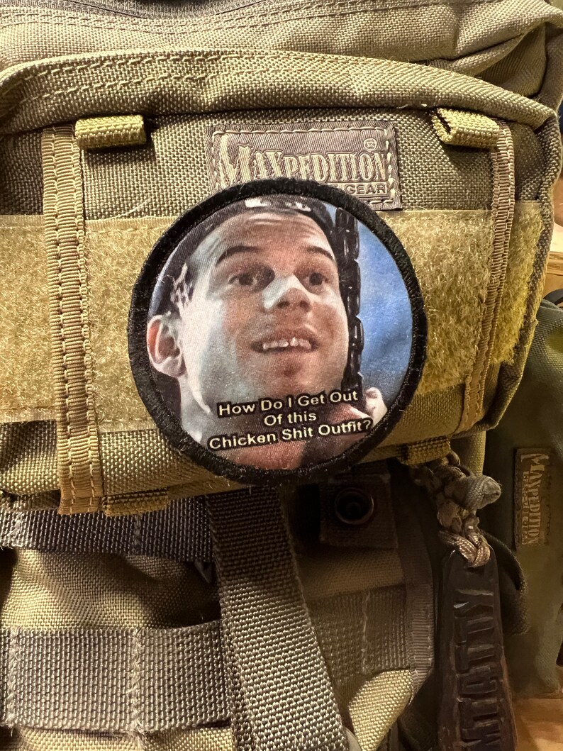 Aliens Morale Patch – "how Do I Get Out of This Outfit", Hook and Loop ...