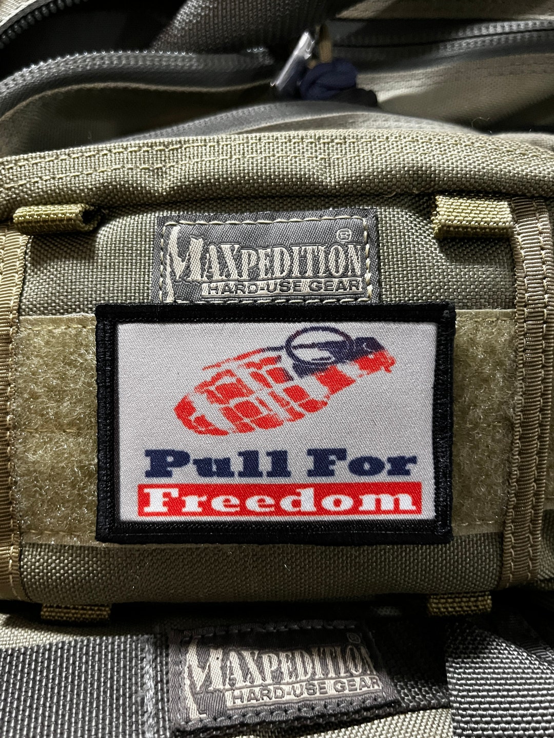 Pull for Freedom Grenade Morale Patch - 2x3" Hook and Loop - Etsy