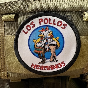 Los Pollos Hermanos Morale Patch. Made in the USA