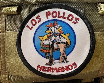 Los Pollos Hermanos Morale Patch. Made in the USA