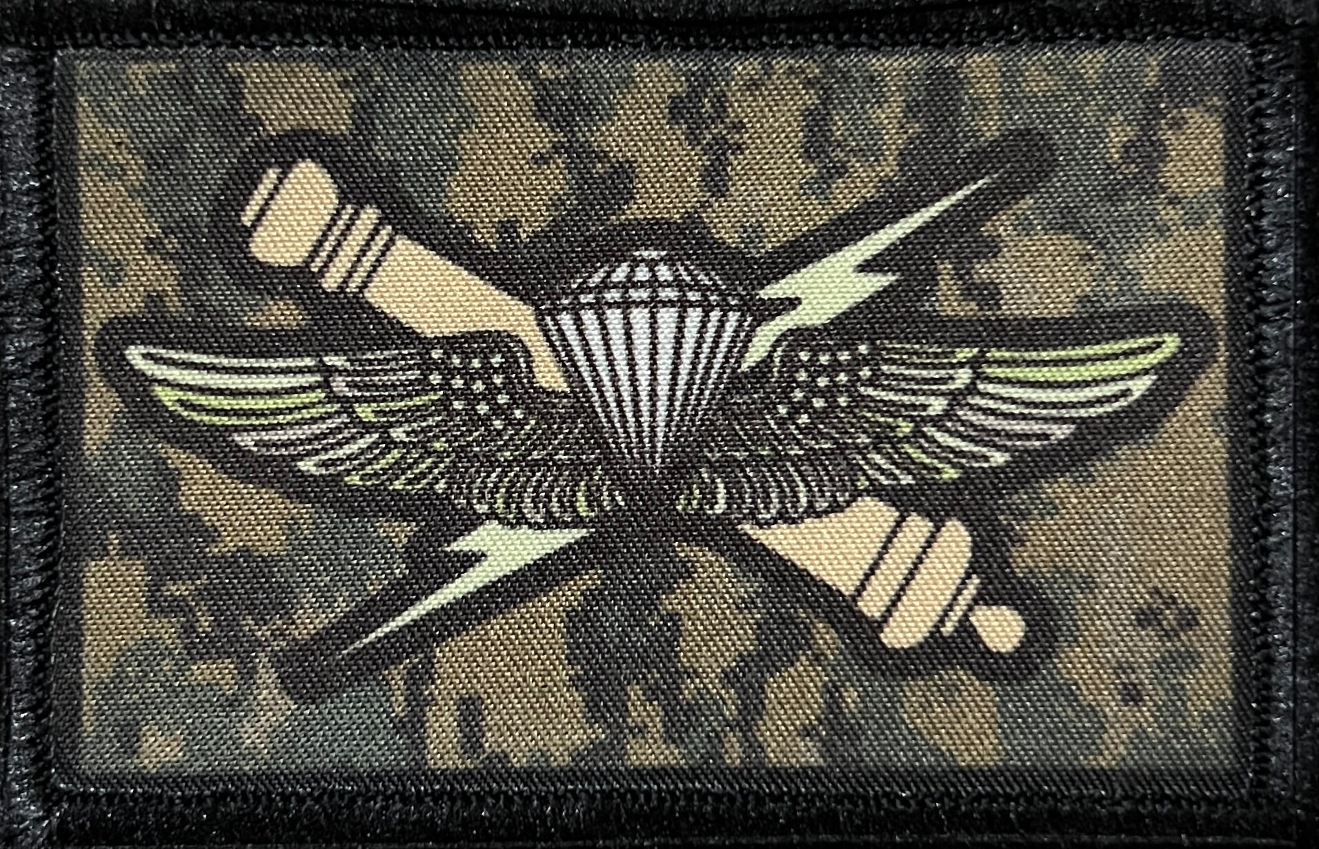 Subdued ANGLICO JACK Morale Patch- Hook and Loop Custom