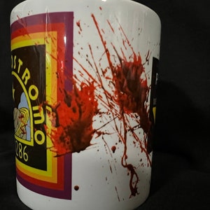 Nostromo Weyland Yutani &quot;bloody&quot; coffee mug Made in the USA!