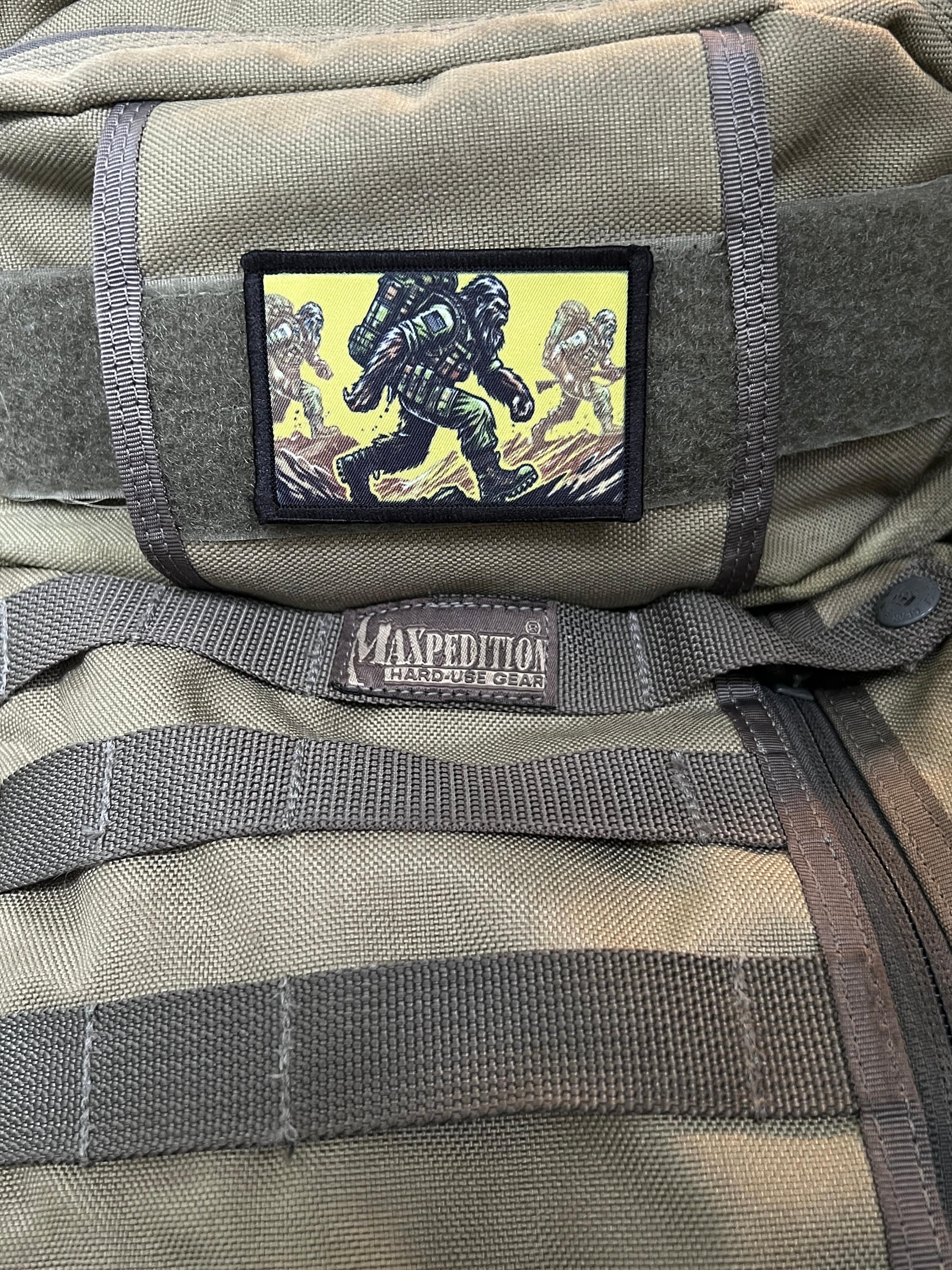 Sasquatch Ruck Morale Patch - Hook and Loop 2x3