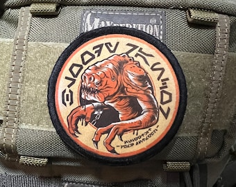 Bloody Rancor Oga's Cantina Morale Patch Tactical USA Morale Patch- Hook and loop Patch 3" Circle Made in the USA!