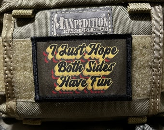 Li Faccio Di Notte Divertente Morale Patch Toppa Con Gancio E Anello - Foto 11