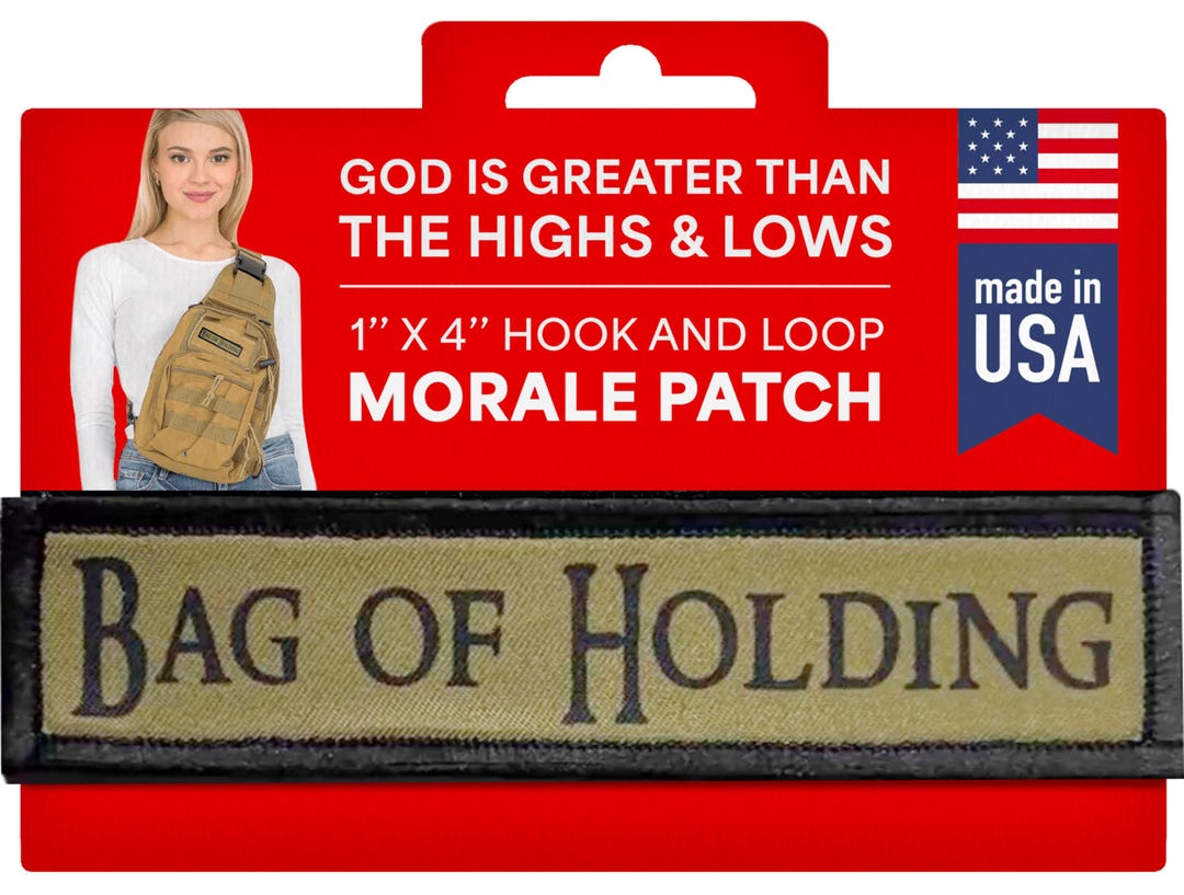 We The People Morale Patch – 1x4 Inch Military Tactical Hook Badge – Made In USA