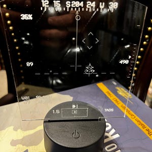 Apache AH64D Heads up Display HUD LED Light Lamp. Made in the USA! - Etsy