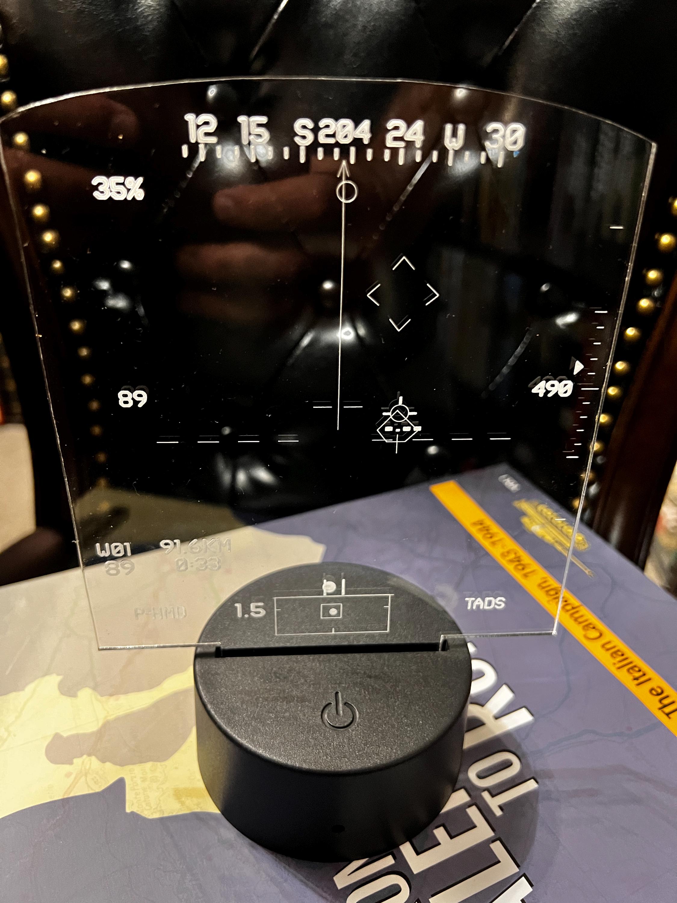 Apache AH64D Heads up Display HUD LED Light Lamp. Made in the USA! - Etsy
