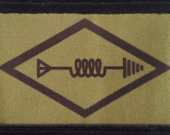 Amateur Radio Ham Operator Morale Patch - Hook and loop Custom Patch 2x3" Made in the USA!