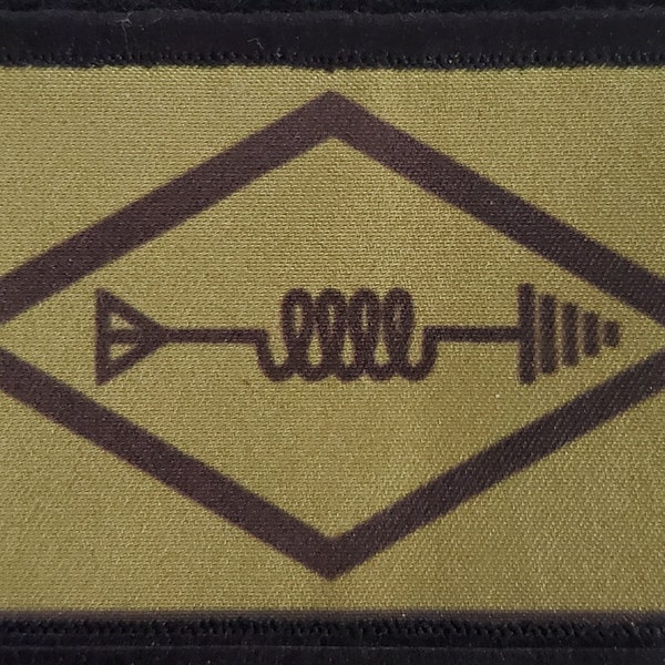 Amateur Radio Ham Operator Morale Patch - Hook and loop Custom Patch 2x3" Made in the USA!