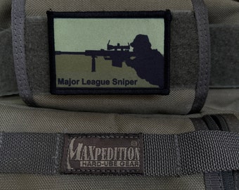 Major League Airsoft Morale Patch - aangepaste klittenband patch 2 x 3" Made in the USA!