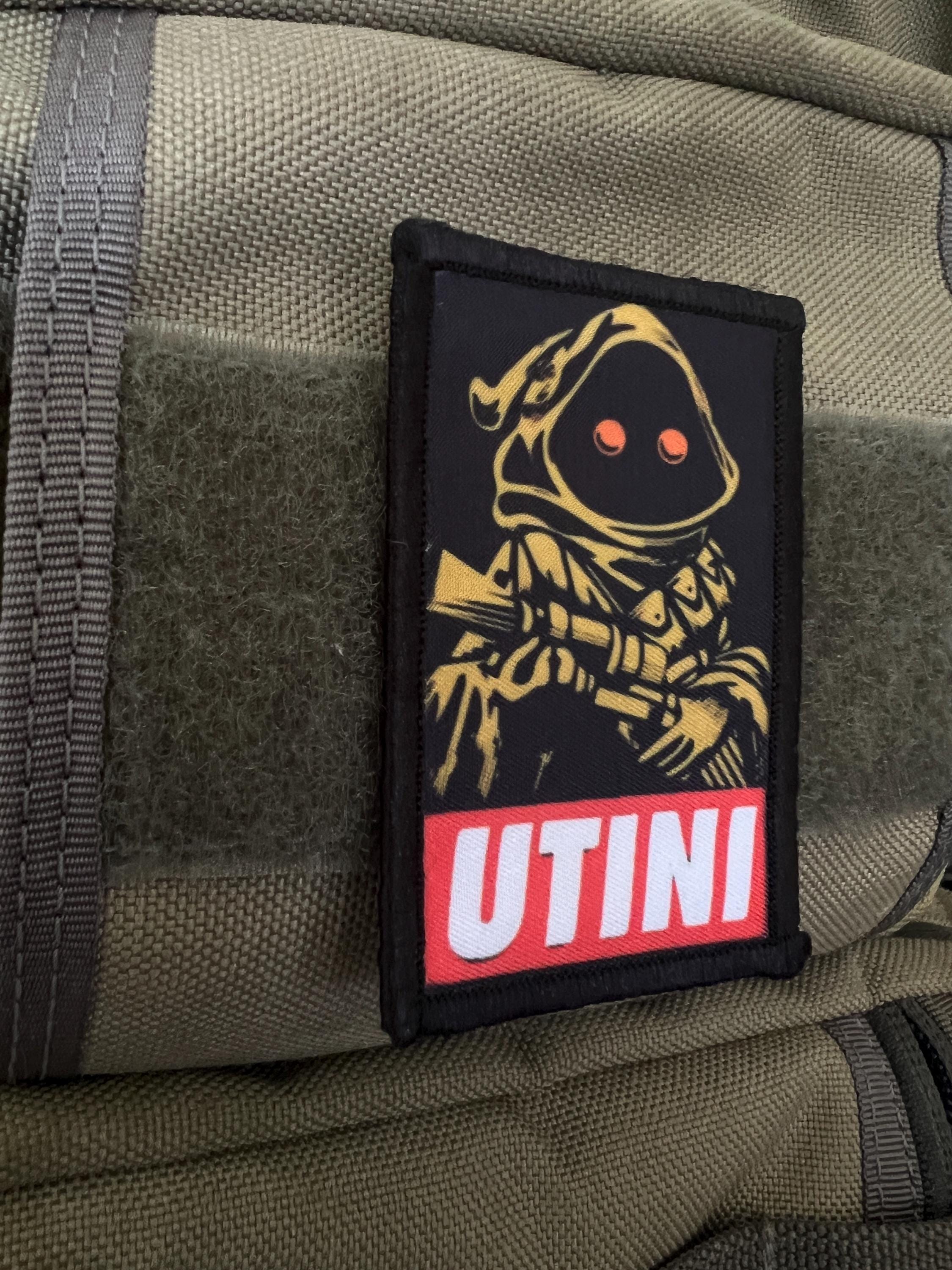 Jawa "utini" Morale Patch: Funny Hook and Loop Patch - Etsy