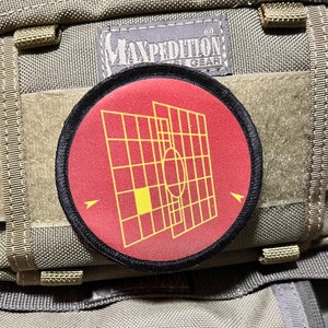 3&quot; Millennium Falcon Targeting Computer Morale Patch- Hook and loop Patch 3&quot; Circle Made in the USA!