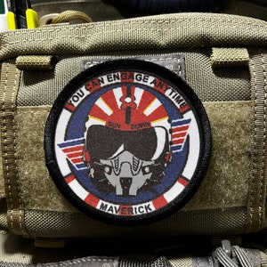 Sundown F14 Tomcat Morale Patch - 3&quot; Circular Hook and Loop
