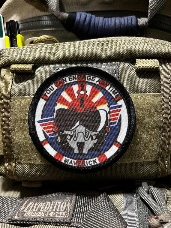 Sundown F14 Tomcat Morale Patch - 3" Circular Hook and Loop