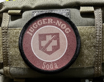 3" Jugger-Nog Soda Morale Patch 3" Made in the USA! Free shipping