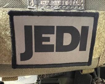 Écusson pour moral Jedi maîtrisé - écusson auto-agrippant 2 x 3 po. Fabriqué aux États-Unis !