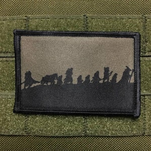 Tactical Ring Fellowship Morale Patch- Hook and loop 2x3"