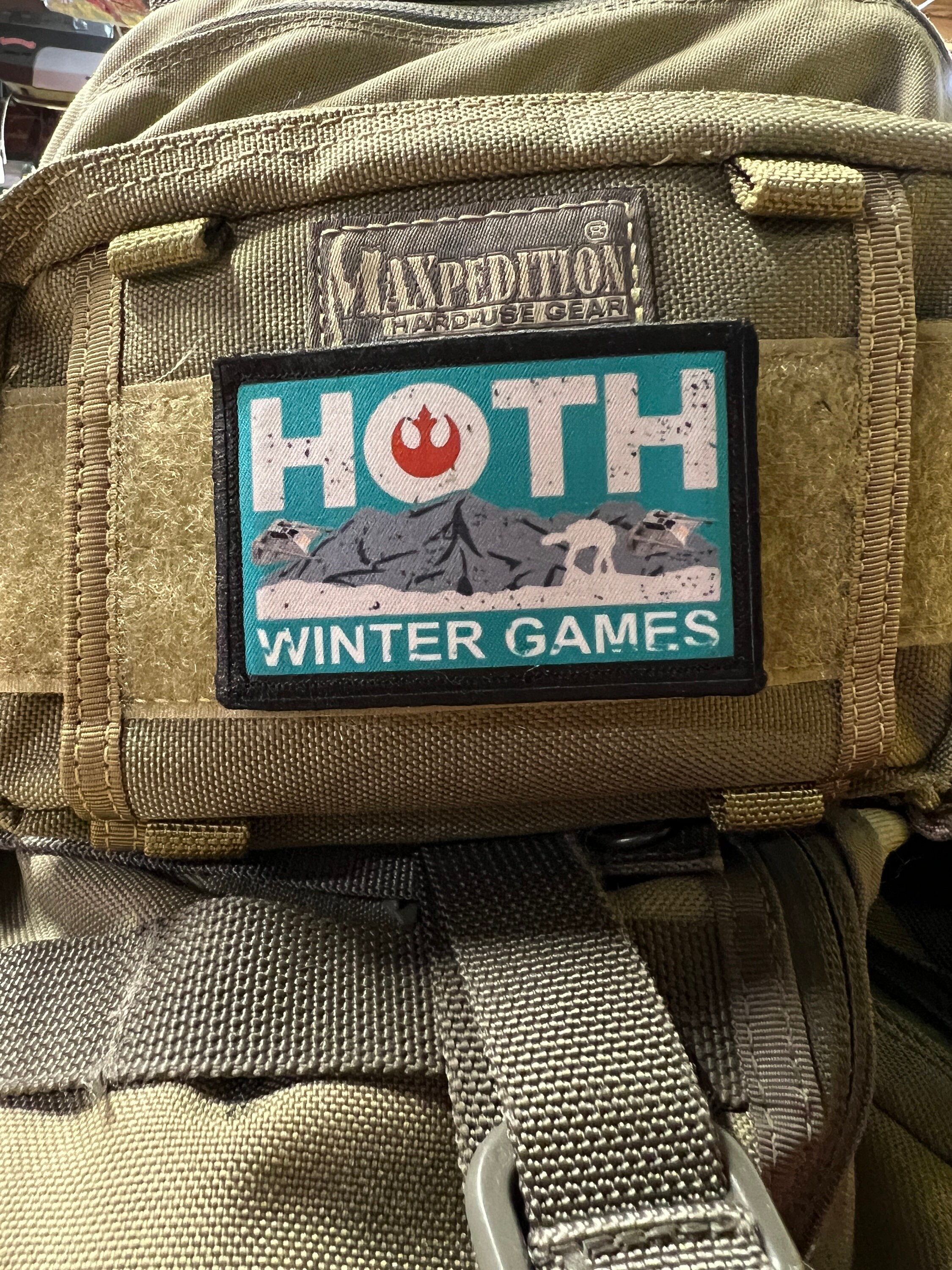 thumbnail image 2 of Hoth Winter Games Star Wars Morale Patch - Tactical Hook & Loop For Army / Military 2 of 5