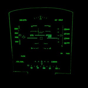 Puede incluir: Un panel de instrumentos de avión verde y negro con lecturas digitales de altitud, velocidad, rumbo y distancia. La pantalla muestra una altitud de 27.330 pies, una velocidad de 275 nudos, un rumbo de 175 grados y una distancia de 2,00 millas náuticas.