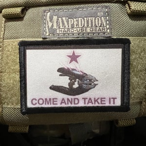 Needler Come and Take It Morale Patch - Hook and Loop Custom Patch 2x3&quot; Made in the USA!