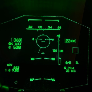 Air Force F-15E Strike Eagle heads up display  HUD LED Sign /Acrylic light