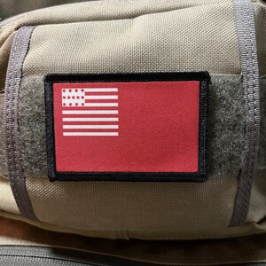 Brandywine Flag Morale Patch- Hook and loop Custom Patch 2x3&quot; Made in the USA!