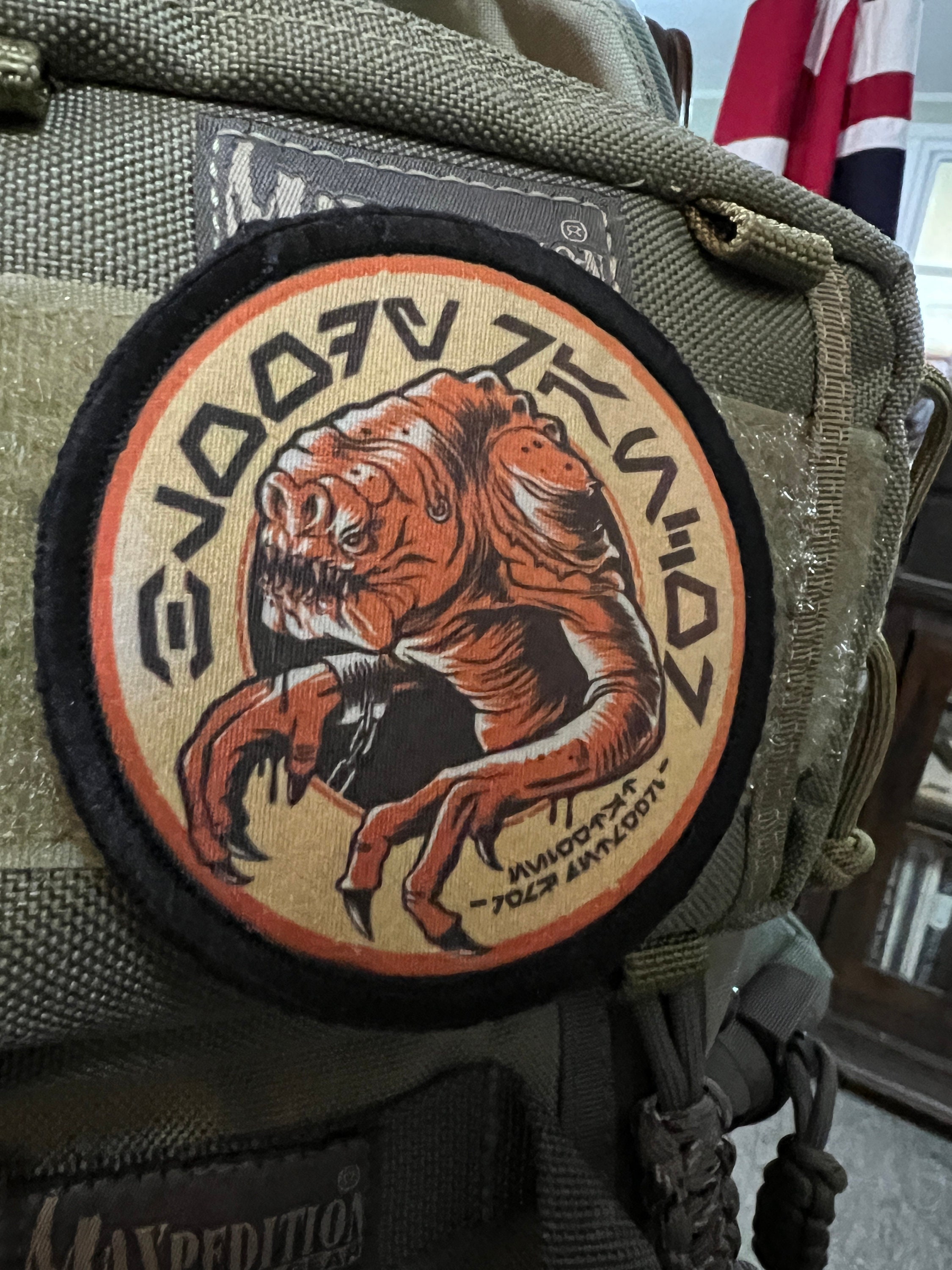 Bloody Rancor Morale Patch: Oga's Cantina, Batuu - Tactical Hook and ...