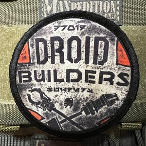 Droid Builders Morale Patch: Star Wars Hook and Loop Patch