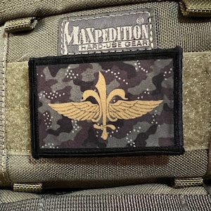 Israel Special Forces Morale Patch- Hook and loop 2x3&quot; Sayeret Matkal