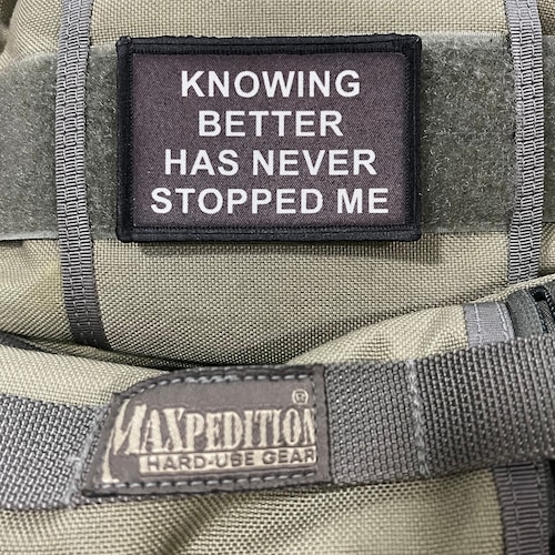 Nonbidenary Morale Patch Hook and Loop Custom Patch Etsy