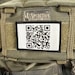 Rick Roll QR Code Funny Morale Patch- Hook and loop Custom Patch 2x3' Made in the USA!