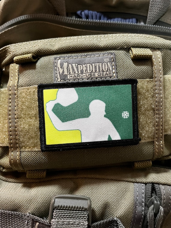 Pickle Ball Morale Patch: Major League Hook and Loop Patch