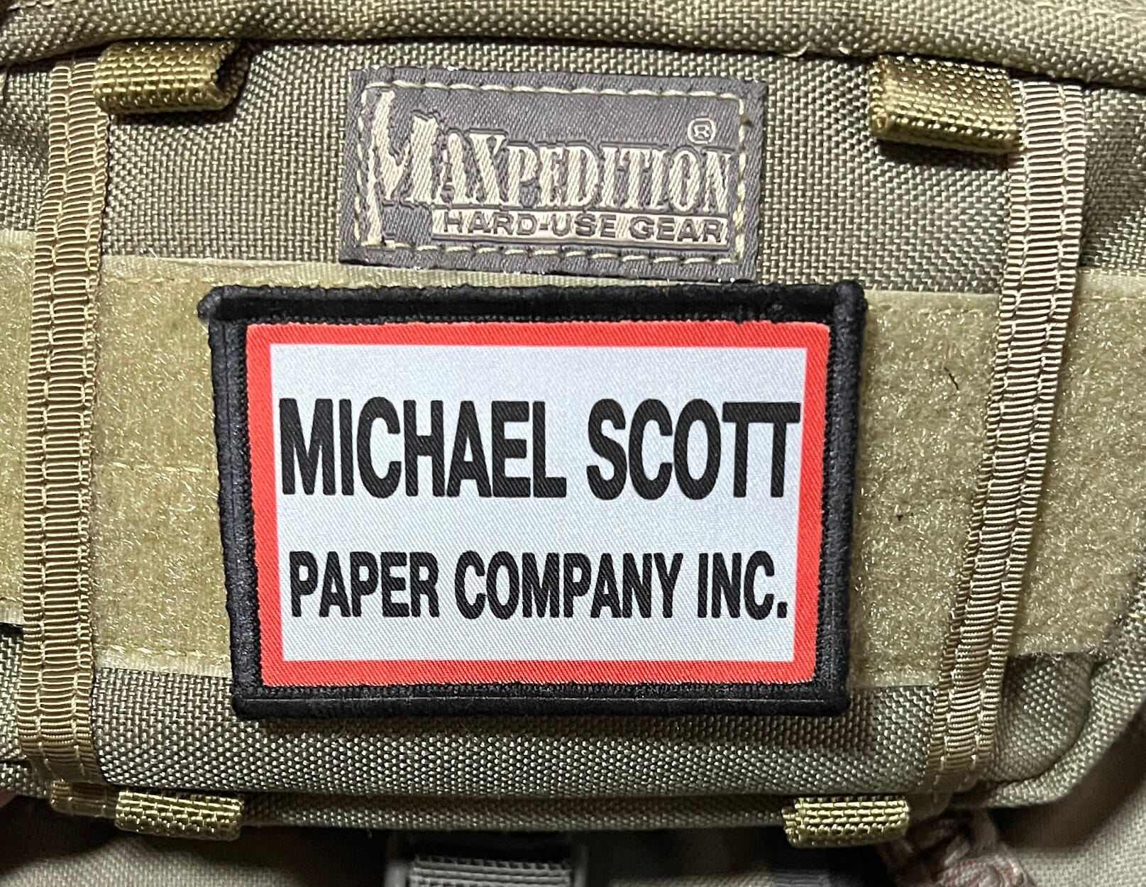  Dunder Mifflin Inc - The Office Embroidered Patch - 2x3  (Iron-On)