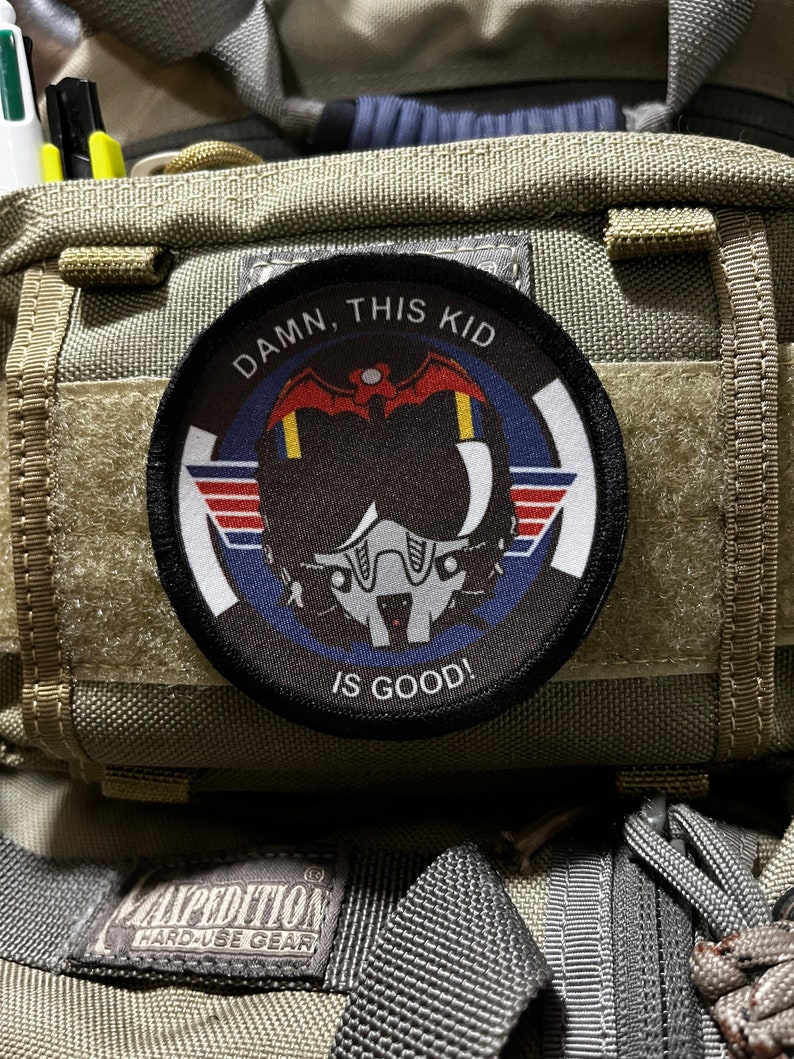 3" Viper Morale Patch: Custom Hook and Loop Patch image 1
