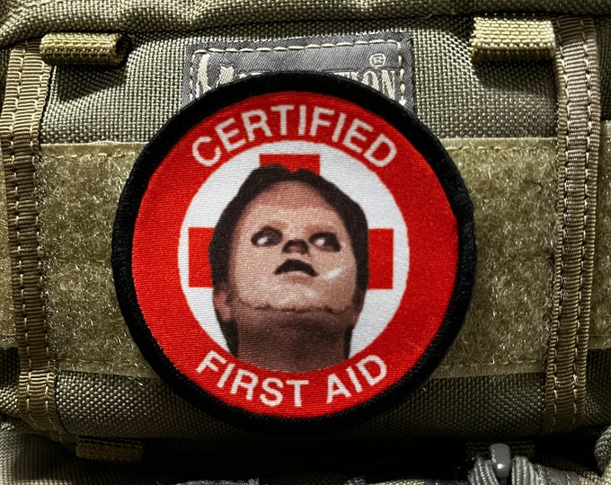 Pew Pew Embroidered Morale Patch With Hook and Loop Backing Etsy