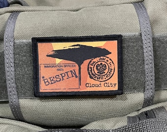 Bespin Passport Stamp Morale Patch Made in the USA