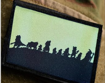 Tactical Ring Fellowship Morale Patch- Hook and loop 2x3"