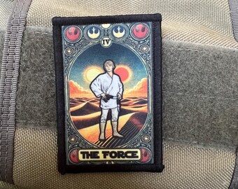 Star Warz Tarot Patch: Luke Skywalker 'The Force' Morale Patch