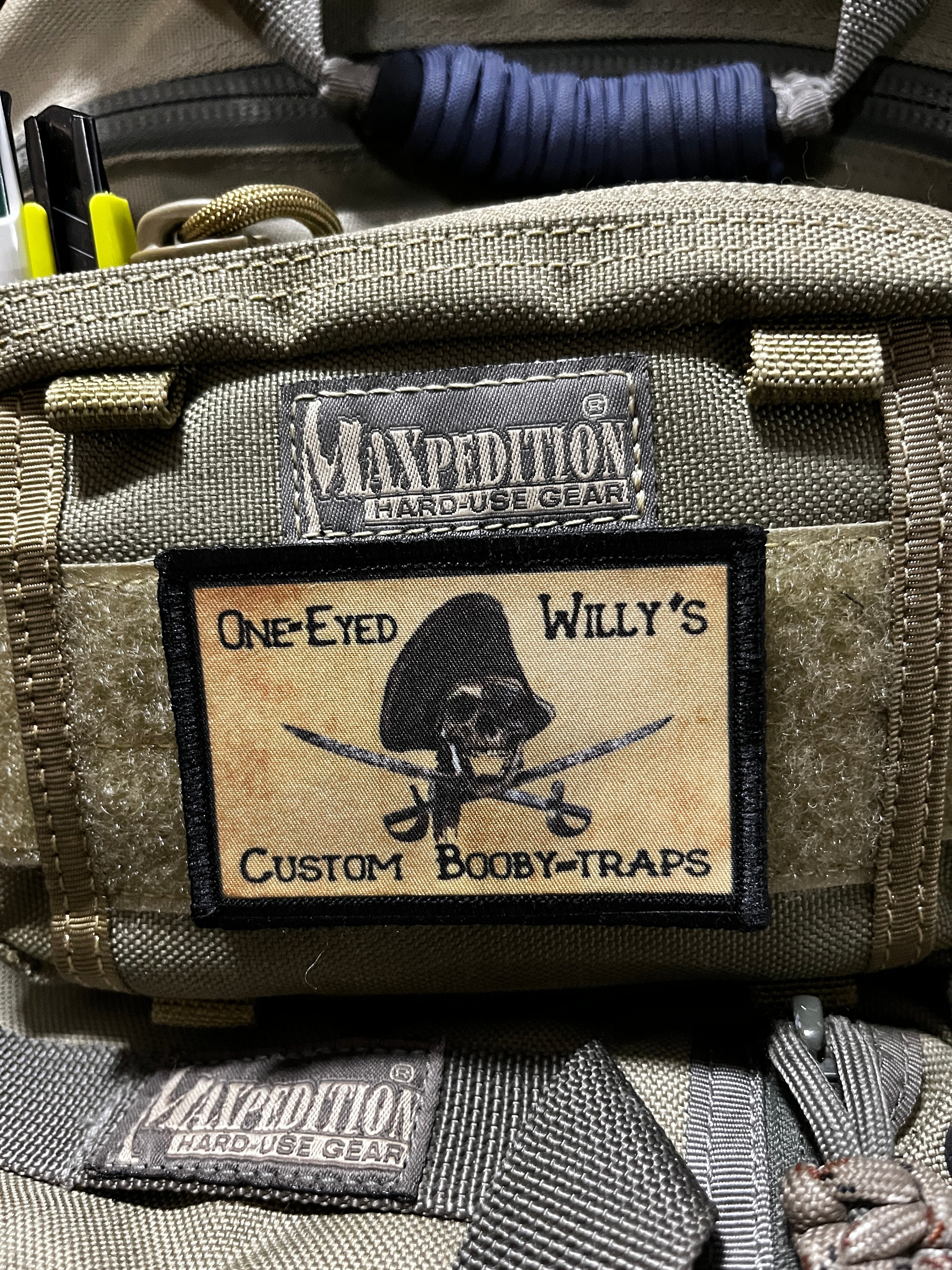 You Signed A Waiver Funny Morale Patch Hook and Loop Custom Patch
