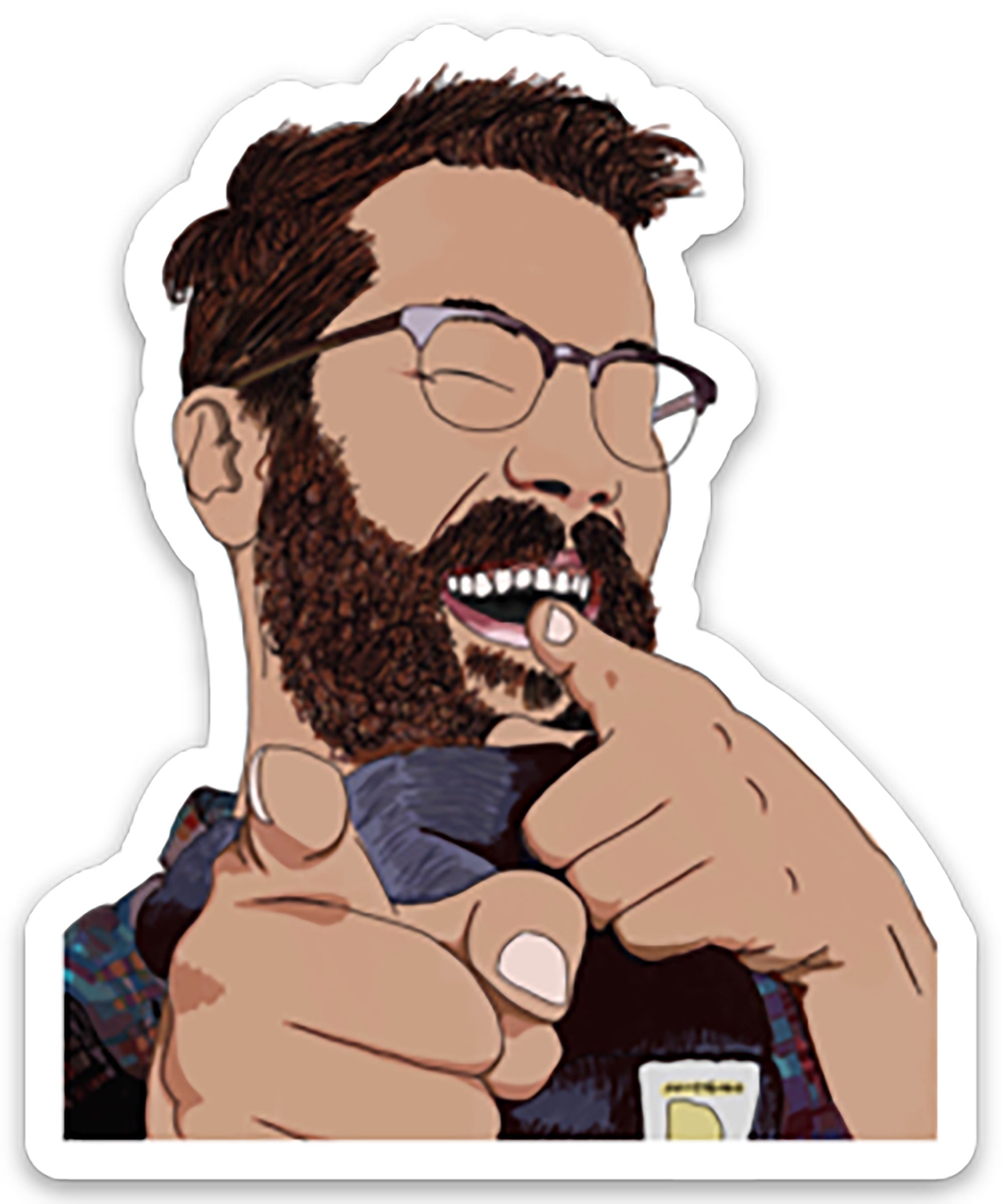 Alex Finish The Fight Host Stickers Etsy