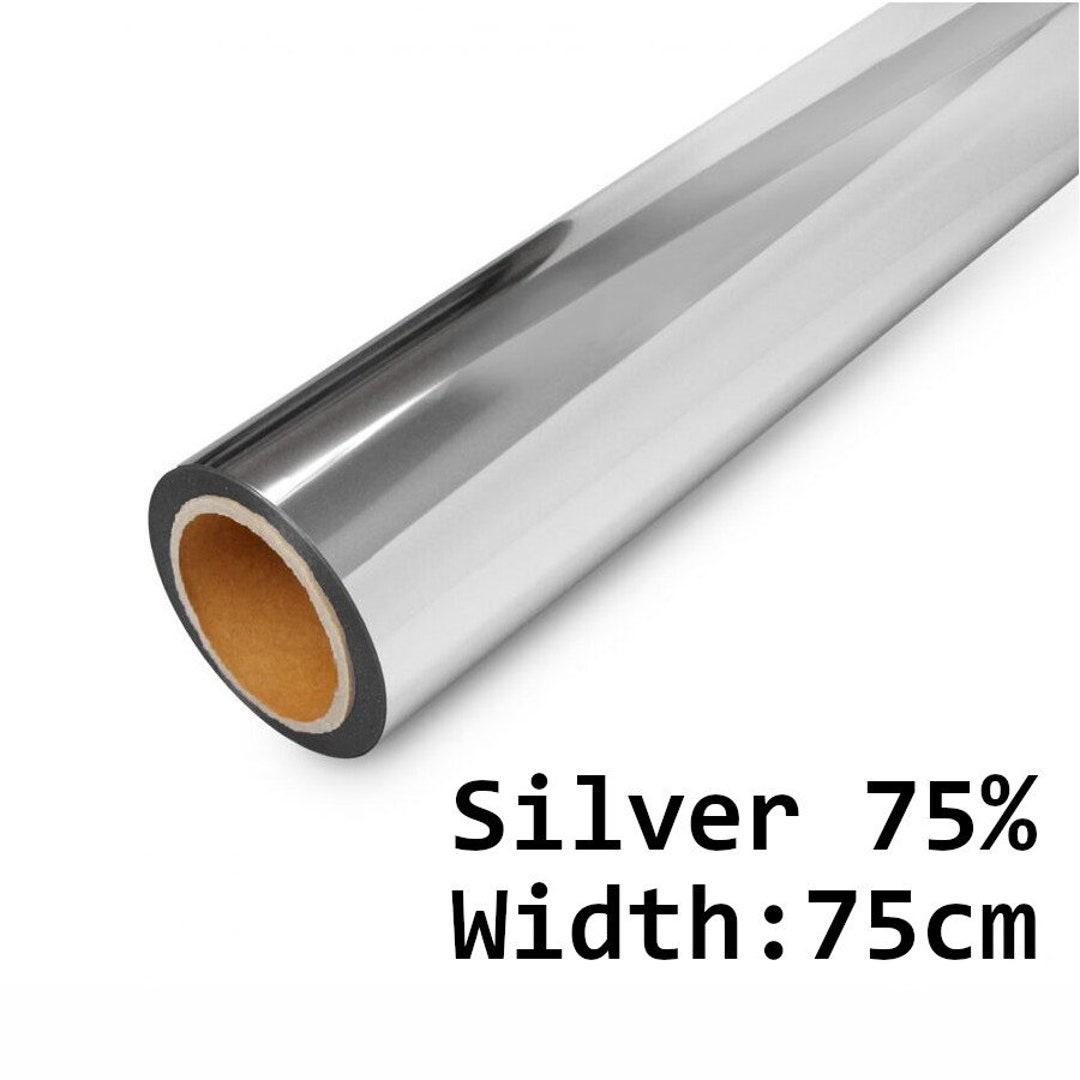 Silver Mirror Window Film, Window Reflective Film Tinting Film Silver ...