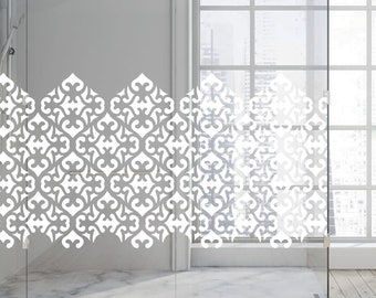 Window Privacy Film White Decorative Frosted Film Etched GlassFilm Privacy Sandblasting