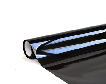 Polyurethane protective film for headlights "Black" 70% Width: 152cm Film for cars