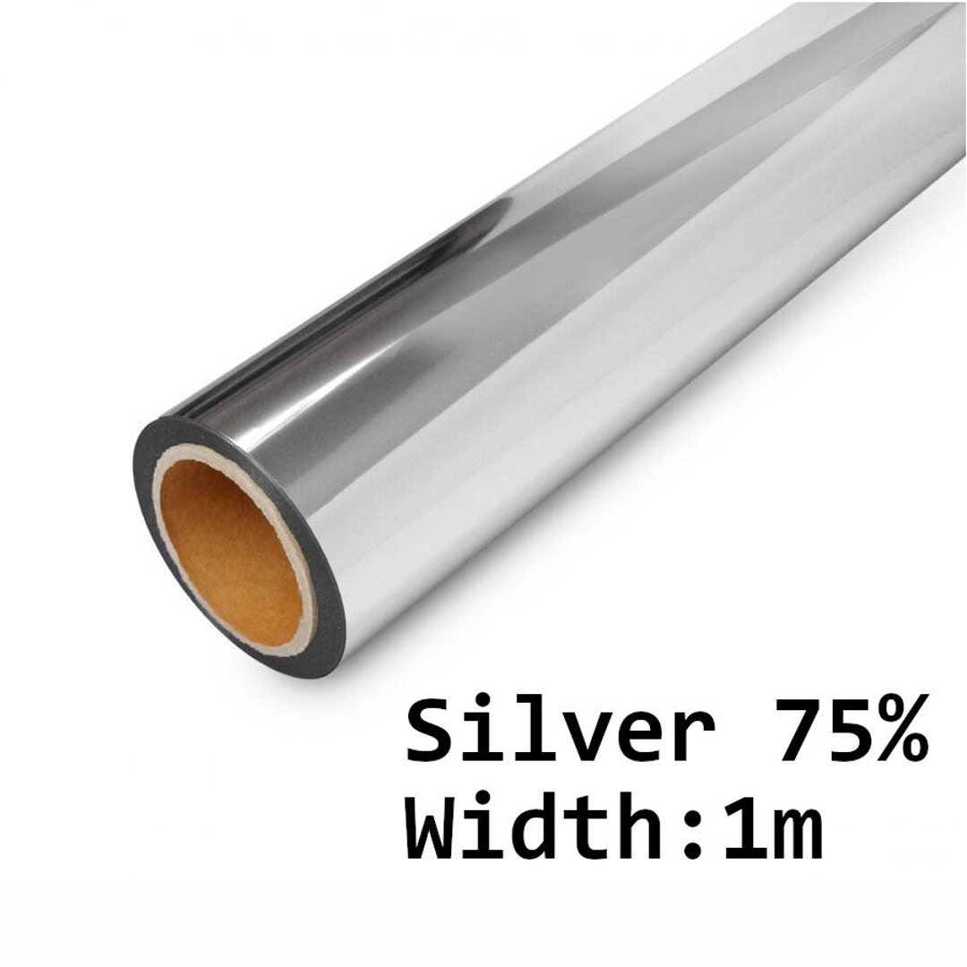 Silver Mirror Window Film, Window Reflective Film Tinting Film Silver