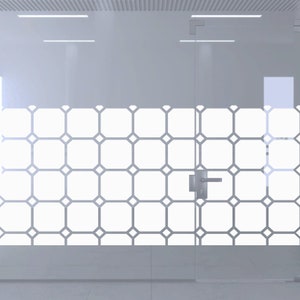 Window Privacy Film 01 White Decorative Frosted Film Etched GlassFilm Privacy Sandblasting